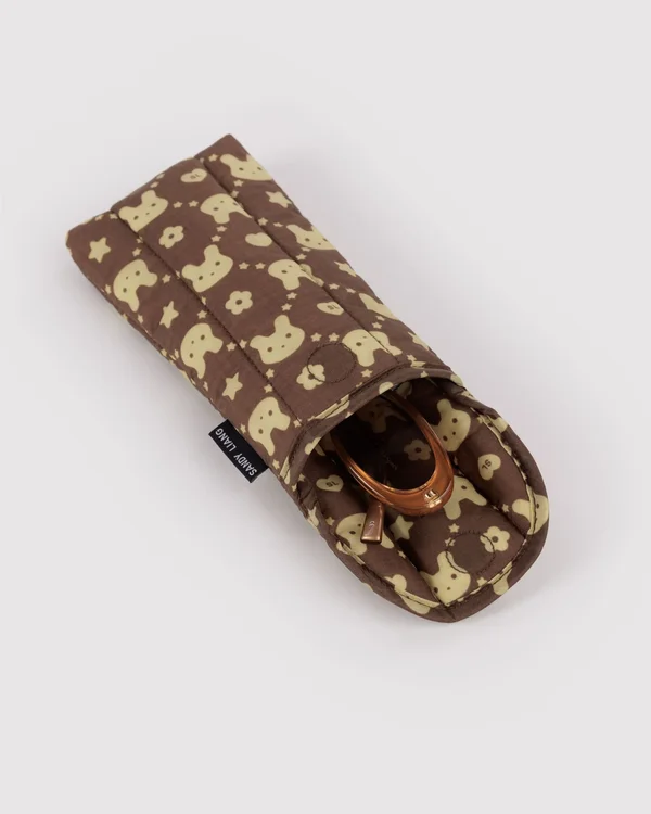 Puffy Glasses Sleeve - Bunny - Material: ripstop-nylon