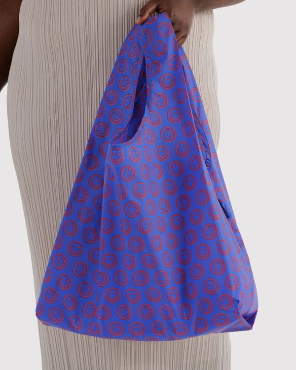 Standard Baggu - Mini Cobalt Happy - Size: OS