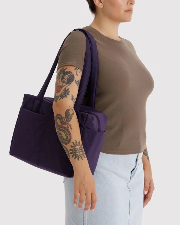 Everyday Cloud Bag - Fig - Material: heavyweight-nylon