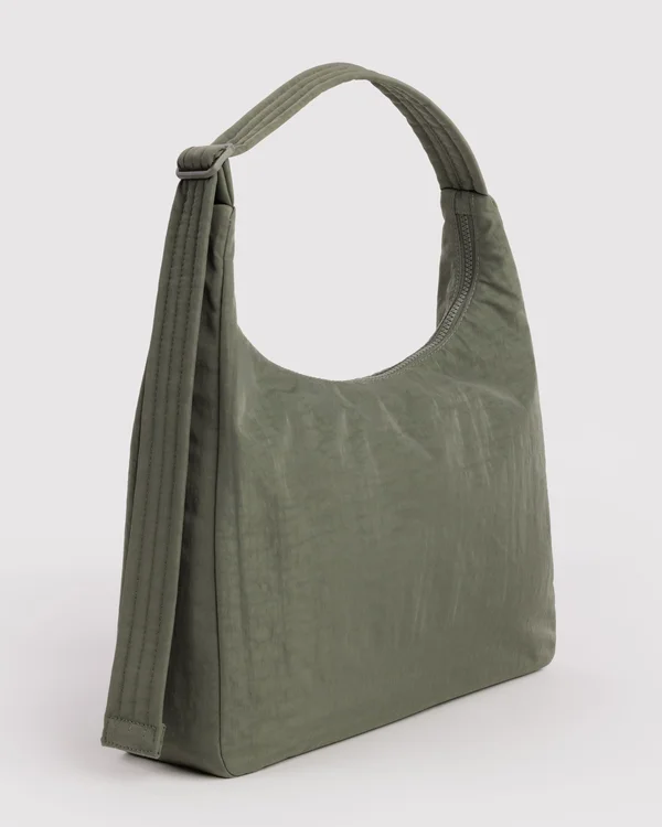 Nylon Shoulder Bag - Caper